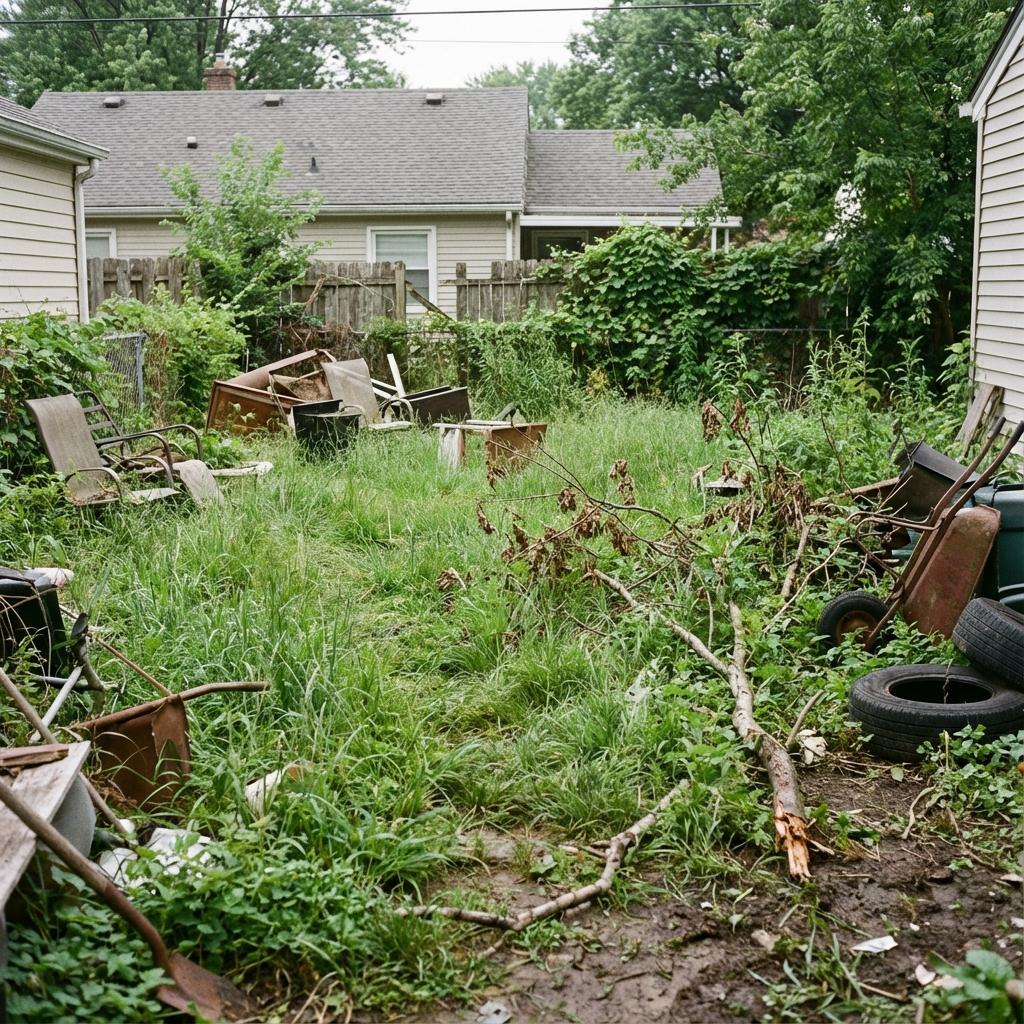 Before landscaping